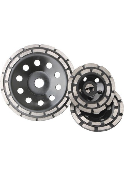 125MM Elmas Çift Sıralı Taşlama Çimento Taş Beton Zemin Değirmen Taşı Elmas Taşlama Tekerleği (Yurt Dışından) fırsatları