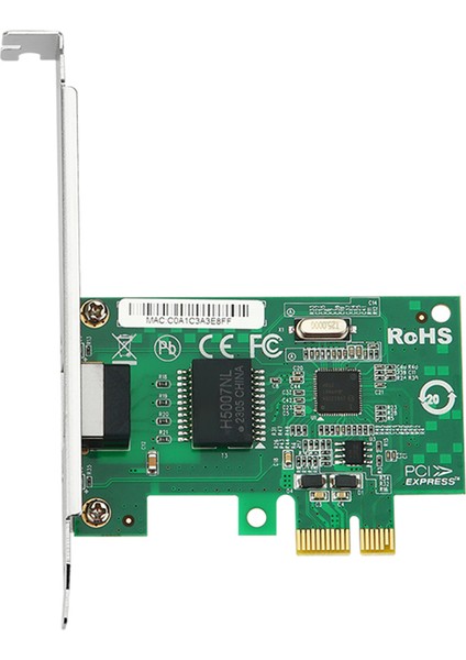 Pcı Express Ağ Kartı Pcıe X1 - RJ45 Gigabit Ethernet Ağ Adaptörü, I210 Çip 1000MBPS Pxe Ağ Kartı ile Uyumlu (Yurt Dışından)