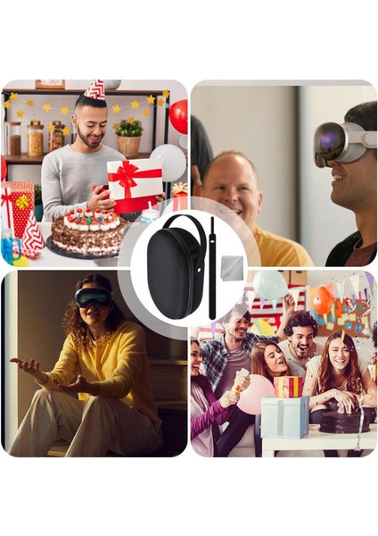 Vr Kulaklık Saklama Çantasıyla Uyumlu Sert Karbon Fiber Taşıma Çantası Seyahat Çantasıyla Uyumlu (Yurt Dışından) fırsatları