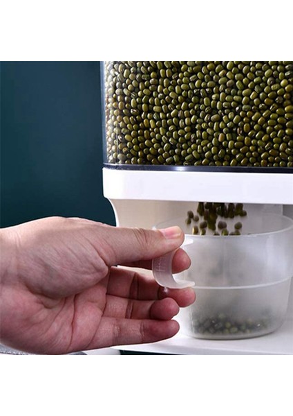 2x Duvara Monte Kuru Gıda Dispenseri, Tahıl Dispenseri, Saklama Tahıl Kabı, Tahıl, Pirinç Mutfak Kapları C (Yurt Dışından) fiyatları