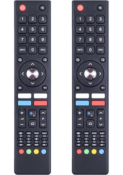 Kogan Albadeel Tv Için 2x Tv Uzaktan Kumandası Aiwa Uzaktan Kumanda GCBLTV02ADBBT Ses Olmadan (Yurt Dışından)