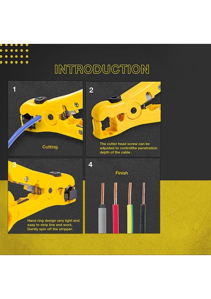 Многоцелевые Наборы,koaksiyel Sıkıştırma Alet Kiti Koaksiyel Crimper ve Rg6 Sıkma Aleti, 20 Pcs F Sıkıştırma Konnektörlü (Yurt Dışından) modelleri