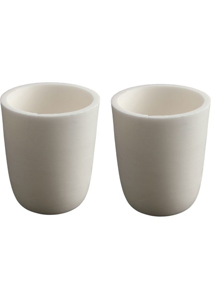 2x 30ML Alu 99% Konik Korindon Pota Eritme Fırını Pota Metal Döküm Ovp 32X38X45X25MM (Yurt Dışından)