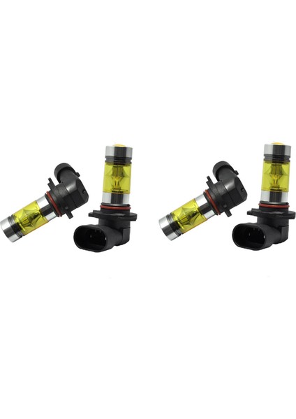 Yeni 4x 9005 H10 9145 3000K Sarı 100W LED Far Ampulleri Kiti Sis Farı (Yurt Dışından)