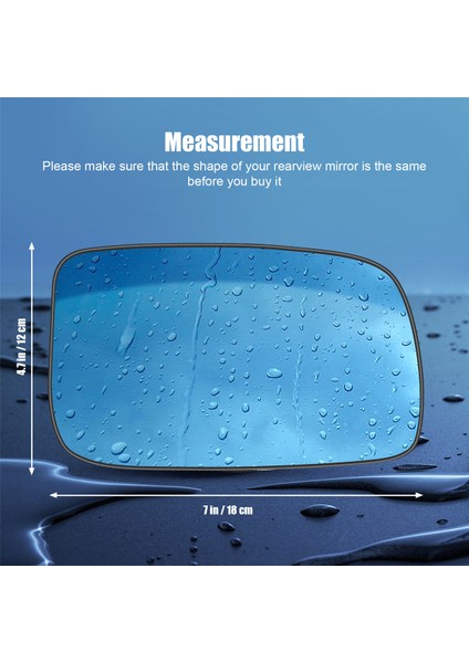 Sol Kapı Kanat Yan Ayna Camı Isıtmalı Destek Plakalı (04-07 Asya Versiyonu) Prius 04-09 ile Uyumlu (Yurt Dışından) fırsatları