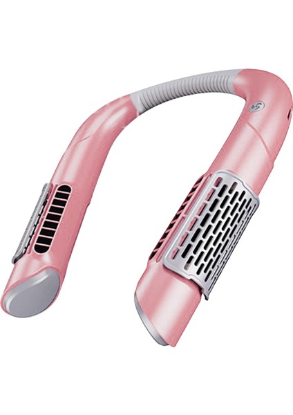 Taşınabilir Boyun Fanı, USB Şarj Edilebilir Fan, Kanatsız Fan Tasarımı, Ofis, Ev Için Uygun, Doğa Sporları Pembe (Yurt Dışından) fiyatları