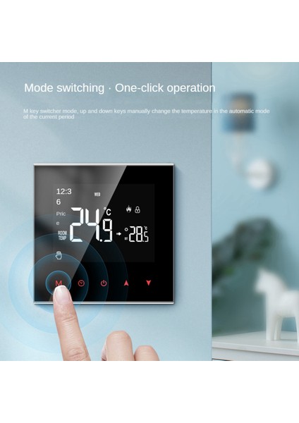 Многоцелевые Наборы,wifi Akıllı Termostat LCD Dokunmatik Ekran NWT100-16A Elektrikli Isıtma Akıllı Termostat (Yurt Dışından)
