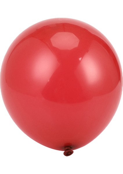 300 Adet Yakut Kırmızı Balon Yeni Parlak Metal Inci Lateks Balonlar Krom Metalik Renkler Hava Balonları Düğün Dekorasyon (Yurt Dışından)