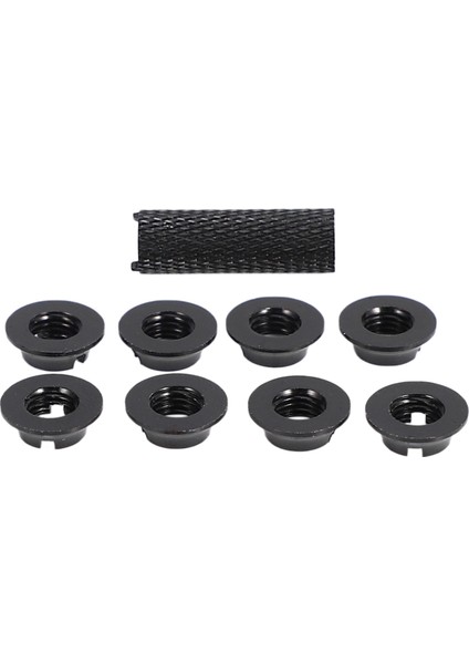 1 Adet Futaba Uzaktan Kumanda Jr/vites Anahtarı Geçiş Anahtarı Aksesuarları 8 Adet Alüminyum Alaşımlı Somun Siyah (Yurt Dışından)