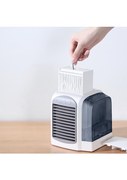 Taşınabilir Klima Fanı, Saplı Soğutucu Süper Sessiz Masa Fanı, Ev Için Buğulanma 3 Hız, Pembe (Yurt Dışından) modelleri