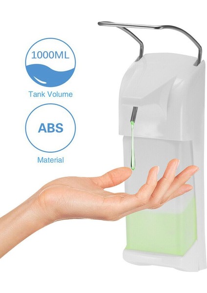 Dezenfeksiyon Dispenseri Euro Dispenser Kollu Kollu Doktor 1000ML Dezenfeksiyon Sabunluk (Yurt Dışından)
