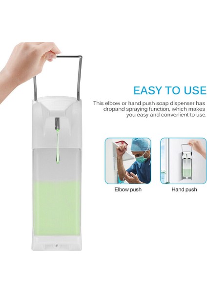 Dezenfeksiyon Dispenseri Euro Dispenser Kollu Kollu Doktor 1000ML Dezenfeksiyon Sabunluk (Yurt Dışından)