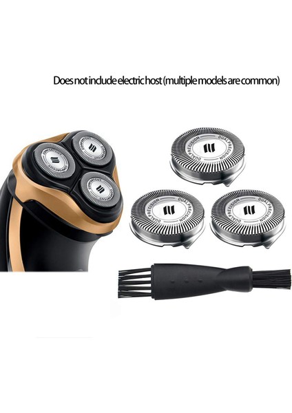 6x Jilet Yedek Tıraş Makinesi Kafa Blate Çerçeve Philips AT750 AT890 Pt 860 860 866 AT758 Pt 710 725 Jilet, Gümüş (Yurt Dışından)