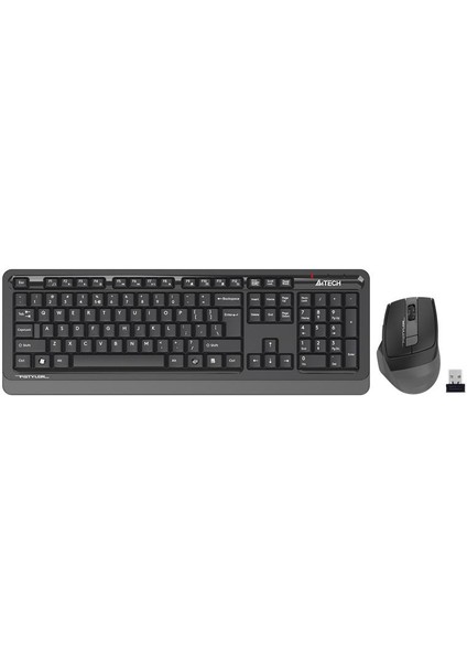 A4 Tech FG1035 Gri Q mm 2.4g Kablosuz Klavye Mouse Set