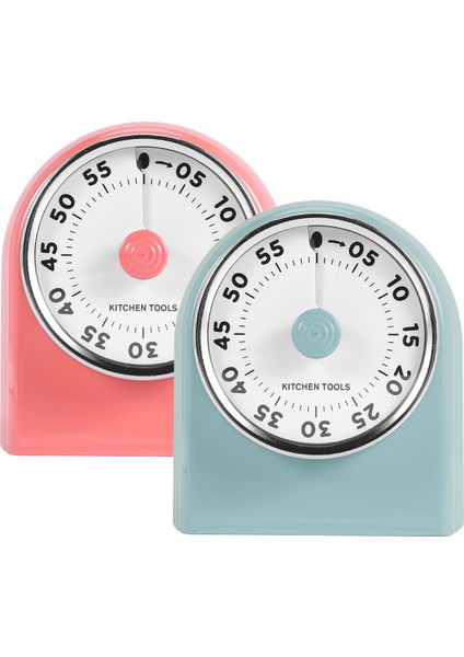 2 Adet Zamanlayıcı Çocuklar Için Mutfak Zamanlayıcı Manyetik Pişirme Zamanlayıcı Yüksek Sesle Zamanlayıcı Mekanik Zamanlayıcı 60 Dakika Mutfak Geri Sayım Sayacı (Yurt Dışından)