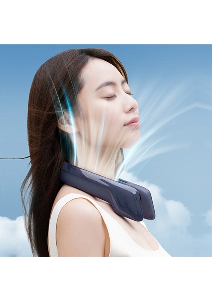 Taşınabilir Boyun Fan Elektrikli Kablosuz Fan Şarj Edilebilir Mini Ventilador Açık Hava Sporları Için Soğutma USB Bladeless Fanlar (Yurt Dışından)