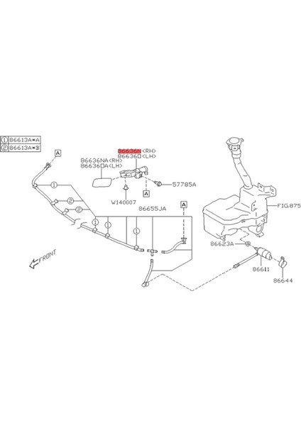 1 Çift Far Püskürtme Memesi Su 86636-CA250 86636-CA241 Brz 2015-2019 ile Uyumlu Kafa Işık Yıkama Nozulu Aktüatör (Yurt Dışından) modelleri