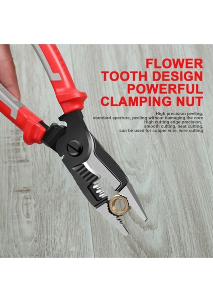 Многоцелевые Наборы,1 Adet 6 In 1 Çok Fonksiyonlu Elektrikçi Pense Uzun Kargaburun Tel Kablo Kesici Striptizci Terminali Sıkma El Aletleri (Yurt Dışından) indirimleri