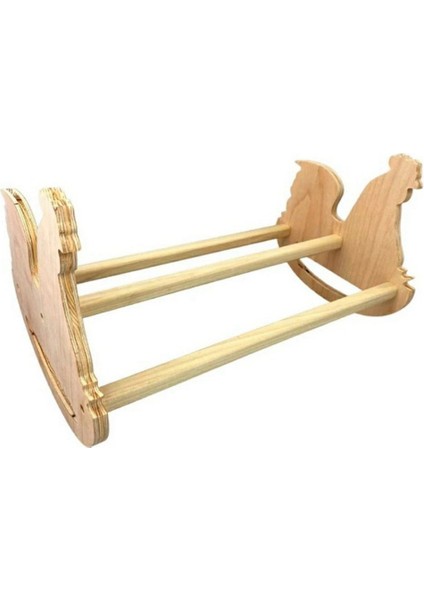 Katı Güçlü Doğal Ahşap Salıncak Merdiveni Levrek Oyuncak Horozlar ile Uyumlu Civciv Chooks Doğal Ahşap Tavuk Rocker (Yurt Dışından)