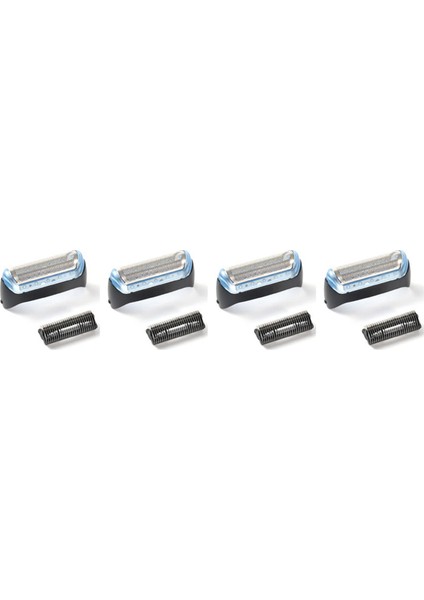 4 Adet Elektrikli Örgü Dayanıklı Tıraş Makinesi Folyo Kafa Parçaları Braun 10B/20B Modeli 180 190 170 1775 1735 (Yurt Dışından)