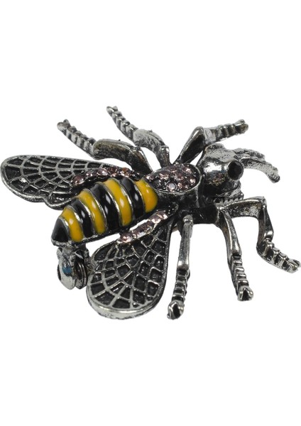 6 Adet Yeni Stil Vintage Arı Broş Uni Böcek Metal Broş Pin Kadınlar ve Erkekler Takı Küçük Bumblebee Rozetleri (Yurt Dışından)