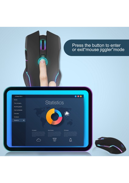 Kablosuz Fare Fare Jiggler Fare Taşıyıcı LED Şarj Edilebilir 2.4g Mause Ergonomik Mini Fare USB Optik Fareler 1600 Dpı (Yurt Dışından) indirimleri
