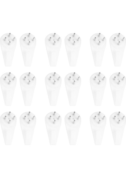 48 Parça 6 Inç Görünmez Plaka Askıları Duvar Plaka Askıları 54 Parça Duvar Kancalı Pirinç Tel Plaka Tutucular (Yurt Dışından) fırsatları