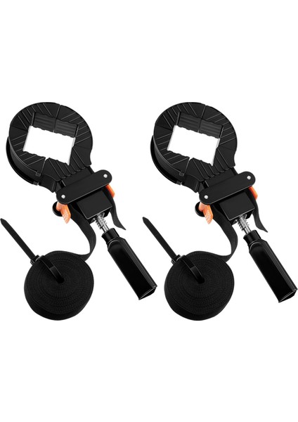Ağaç Işleme Için 2 Paket Askı Kelepçesi, Hızlı Serbest Bırakılan Bant Kelepçeleri, Kemer Kelepçeleri, Ayarlanabilir Resim Çerçevesi Kelepçe Aracı (Yurt Dışından)