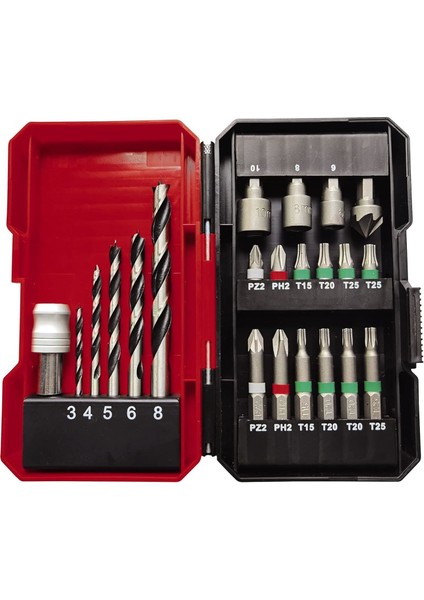 Te-Cd 18/45 3x Li-I +22 (1x2,0 Ah) Akülü Vidalama Set