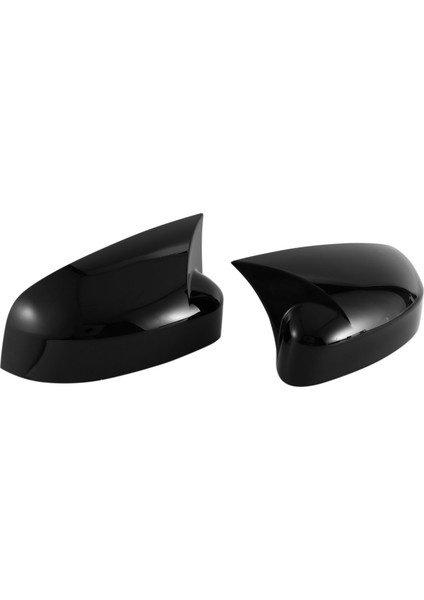 Araba Parlak Siyah Öküz Boynuz Dikiz Yan Cam Ayna Kapağı Trim Çerçeve Yan Ayna Kapakları ile Uyumlu Odak Mk3 2012-2018 (Yurt Dışından) indirimleri