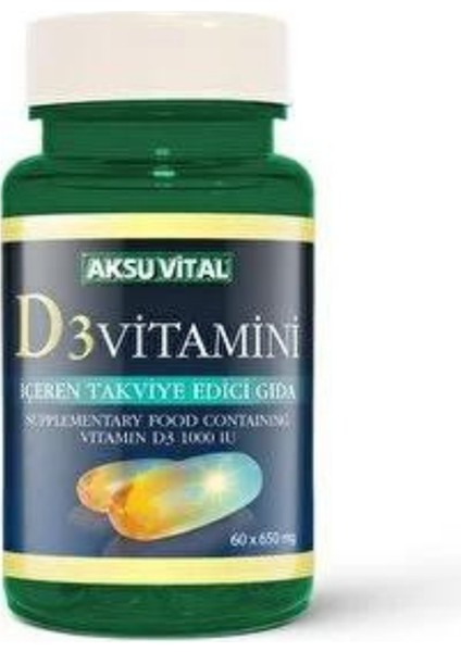 D3 Vitamini 60 Softjel