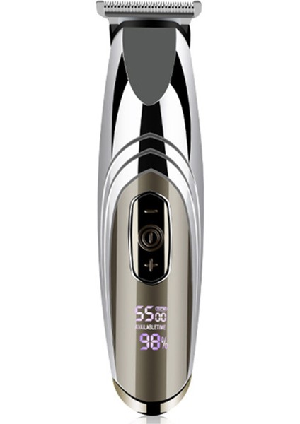 Ab Tak Vintage Gravür Yağı Kafa Elektrikli Saç Kesme Makinesi, Çocuk Şarj Edilebilir Saç Klipsi, Sakal Kesici, LCD USB Şarj Edilebilir Saç Kesme Makinesi (Yurt Dışından)