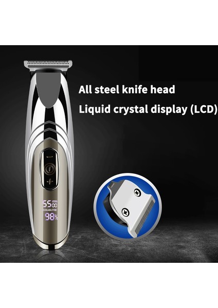 Ab Tak Vintage Gravür Yağı Kafa Elektrikli Saç Kesme Makinesi, Çocuk Şarj Edilebilir Saç Klipsi, Sakal Kesici, LCD USB Şarj Edilebilir Saç Kesme Makinesi (Yurt Dışından) modelleri