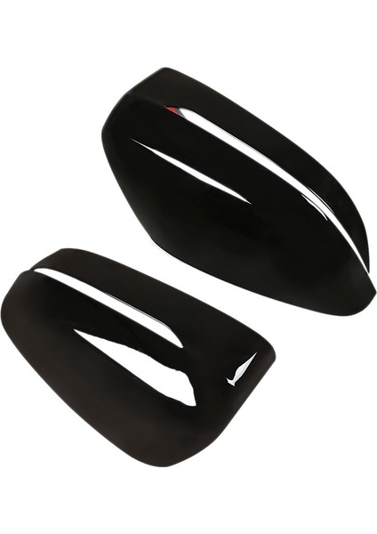 1 Çift Dikiz Aynası Kapağı Abs Yan Kanat Ayna Kapakları 5 Serisi 2018-2019 ile Uyumlu (Yurt Dışından)