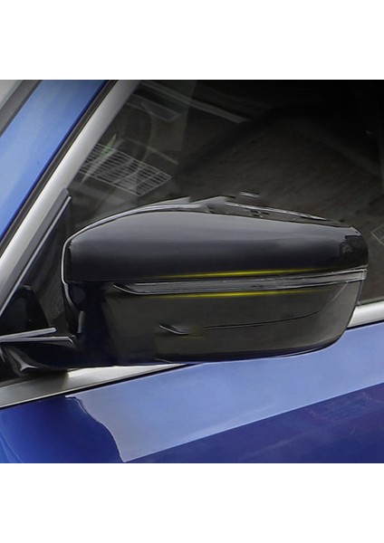 1 Çift Dikiz Aynası Kapağı Abs Yan Kanat Ayna Kapakları 5 Serisi 2018-2019 ile Uyumlu (Yurt Dışından) fırsatları