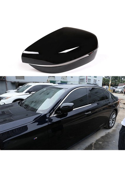 1 Çift Dikiz Aynası Kapağı Abs Yan Kanat Ayna Kapakları 5 Serisi 2018-2019 ile Uyumlu (Yurt Dışından) indirimleri