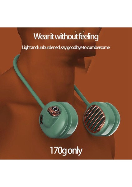 Mini Bladeless Taşınabilir Boyun Fanı, Giyilebilir USB El Ücretsiz Tembel Boyun Bandı Açık Seyahat Için Asılı Soğutucu Spor Fan, Pembe (Yurt Dışından) modelleri