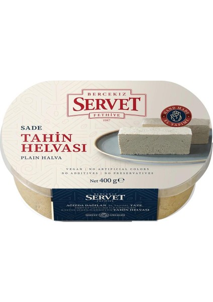 Sade Tahin Helvası 400 gr