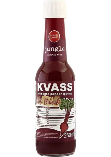 Kvass Chili Biberli 250 ml
