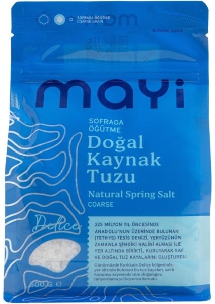 Sofrada Öğütme Doğal Kaynak Tuzu 500 gr