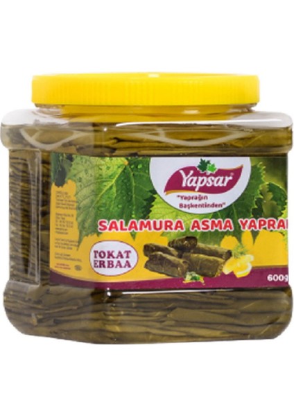 Tokat Erbaa Salamura Asma Yaprak 600 gr