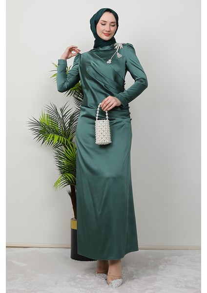 Seçil Fiyonk Abiye Koyu Mint fiyatları