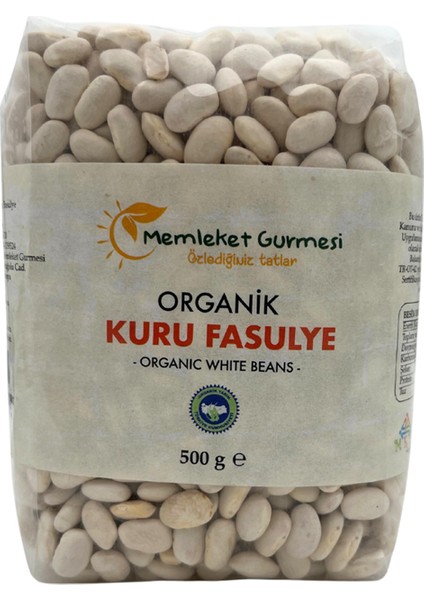 Organik Kuru Fasülye 500 gr Mg