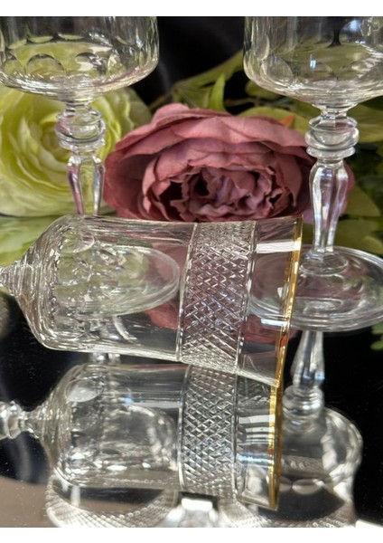 Bohemıa Grace Kesme 250 ml Ayaklı Bardak 6'lı 2766 - Pramıt modelleri