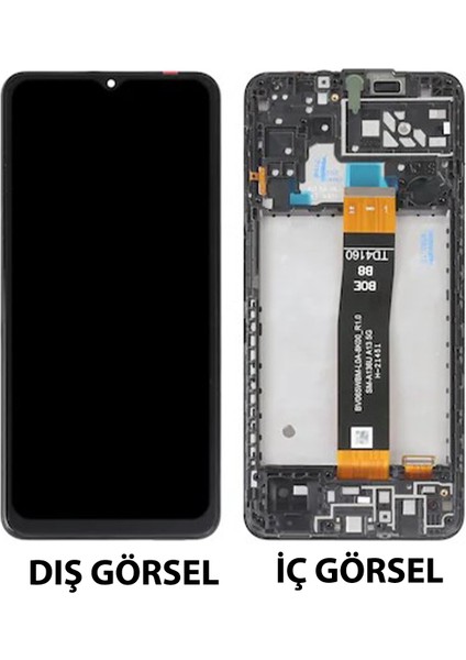 Samsung Galaxy A04S Uyumlu Hk Lcd+Dokunmatik+Çıtalı