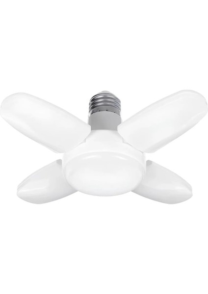 CT-1151 Cata 30 Watt 4 Kollu Pervane LED Ampul Lamba Beyaz Işık