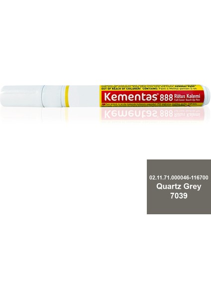 Tam Örtücü Rötuş Kalemleri Ral 7039 Kuvars Gri Tam Örtücü Mob. Rötuş Kalemi