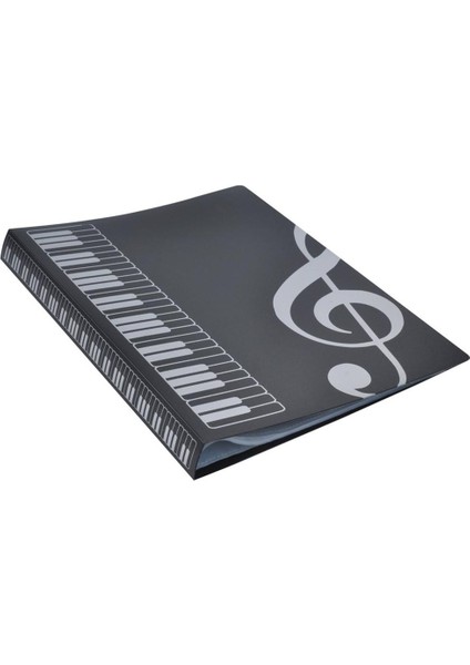 80 Sayfa A4 Müzik Kitap Klasörü Piyano Partisi Bando (Yurt Dışından)