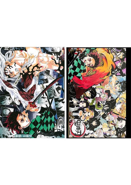 H01 Stili Anime Demon Slayer Tanjirou Nezuko A4 Belge Klasörü Dosya Çantası - Okul Ofis Öğrenme Malzemeleri Için Dosyalar (Yurt Dışından)
