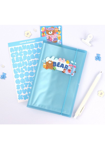 Mavi Stil Sharkbang 6 Inç Toplama Kitap Çift Taraflı 20 Cepli Bandaj Fotoğraf Albümü Hayran Kartları Depolama Kitap Bilet Sıralama Tutucu (Yurt Dışından) indirimleri